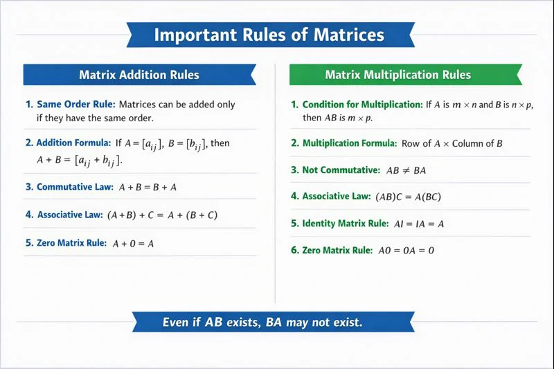 Solutions of Unit 19 Class 10 Math Sindh Board 1 Solutions of Unit 19 Class 10 Math Sindh Board. Important rules of matrix addition and multiplication